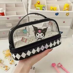 Kuromi Pencil Case Cosmetic Case New & Cute
